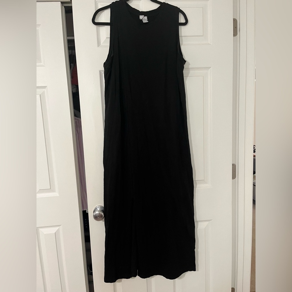 Chicos Black Sleeveless Maxi dress